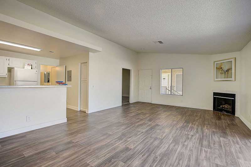 Pines Apartments livingroom entrance