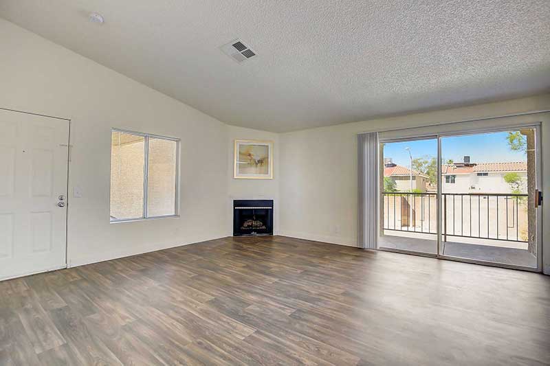 Pines Apartments livingroom entrance