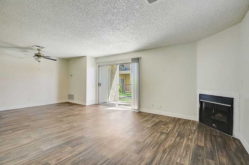 Pines Apartments livingroom entrance